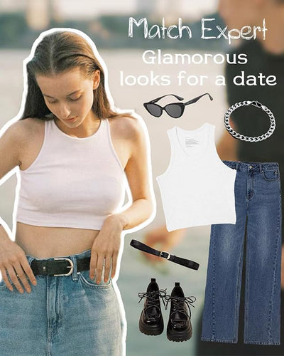 Wear it alone in summer with a short skirt or denim shorts for a refreshing look！