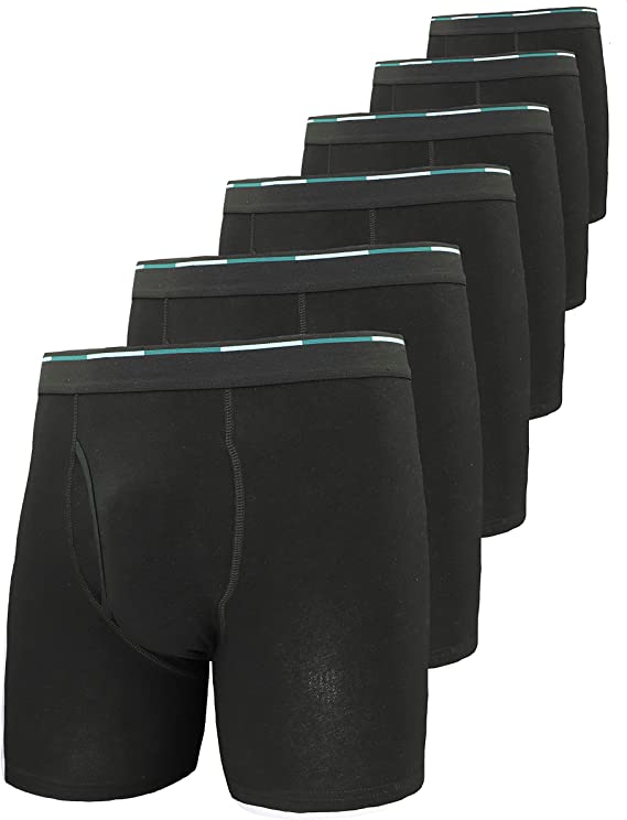 Comfneat Mens 5-Pack Big popular Tall 7XL Boxer Briefs Stretchable Breathable Underwear